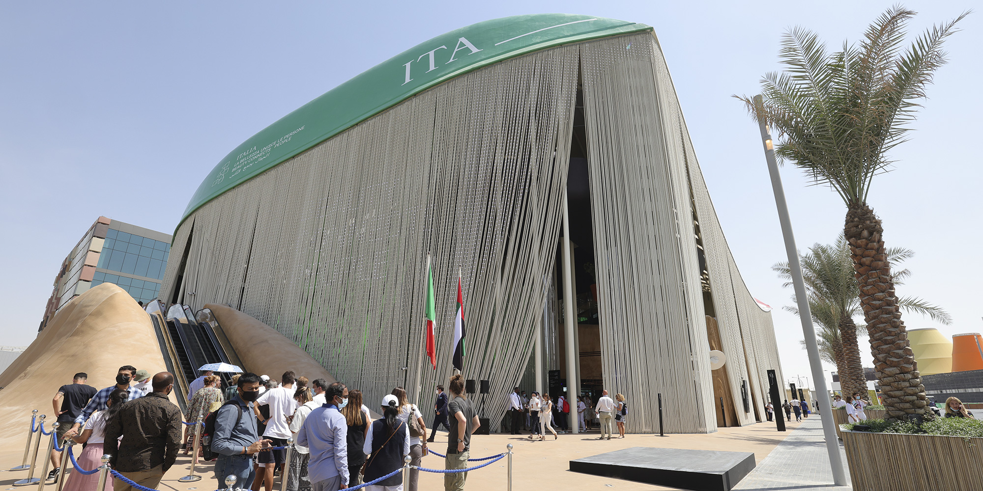 Italian Pavilion by day